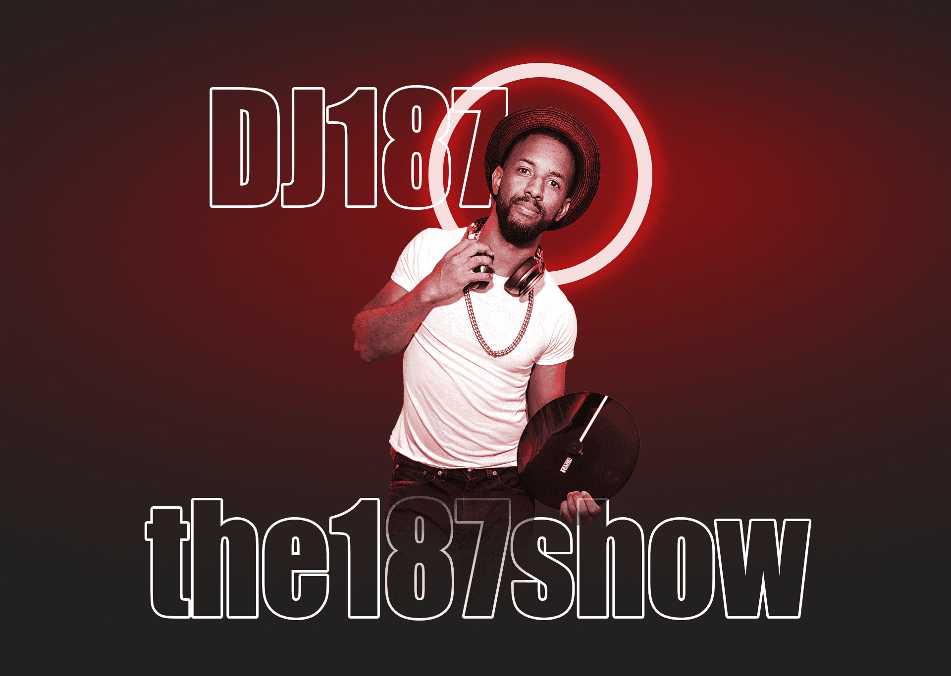 DJ187 performing at a live event